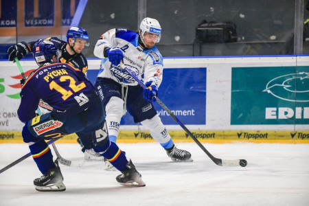 HC Kometa Brno vyhrála v Českých Budějovicích i druhý zápas a postupuje do čtvrtfinále Play off české ELH 2025-2026